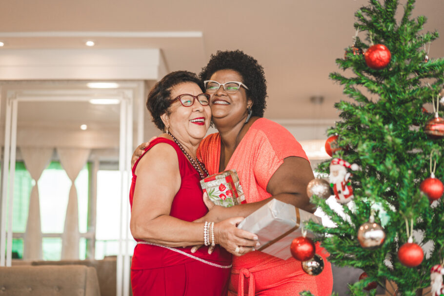 O ideal é celebrar as festas com as pessoas que moram com você