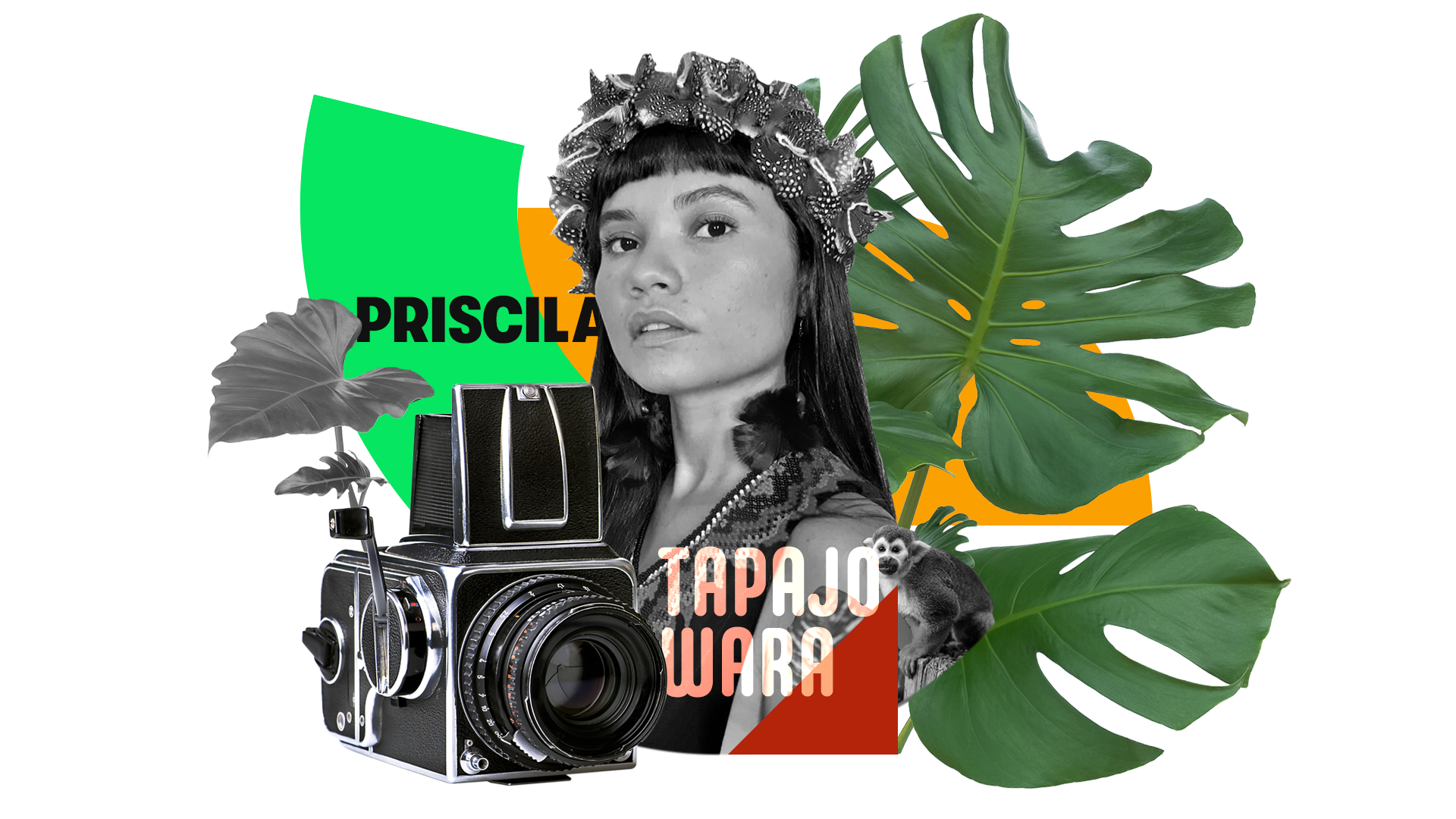 A apresentadora Priscila Tapajowara do Outros Giros também atua como cineasta e fotógrafa indígena