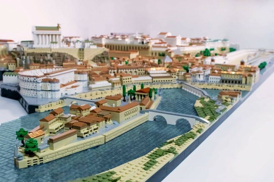 Roma Antiga também foi recriada na exposição “Volta ao Mundo”
