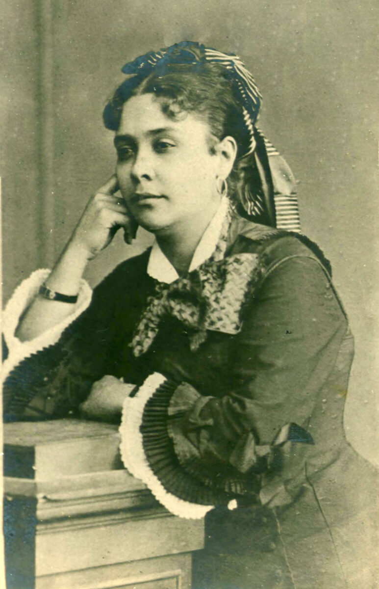Chiquinha Gonzaga aos 29 anos em 1877