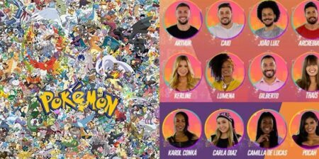 Comparação de participantes do BBB 21 com Pokémon viraliza na web
