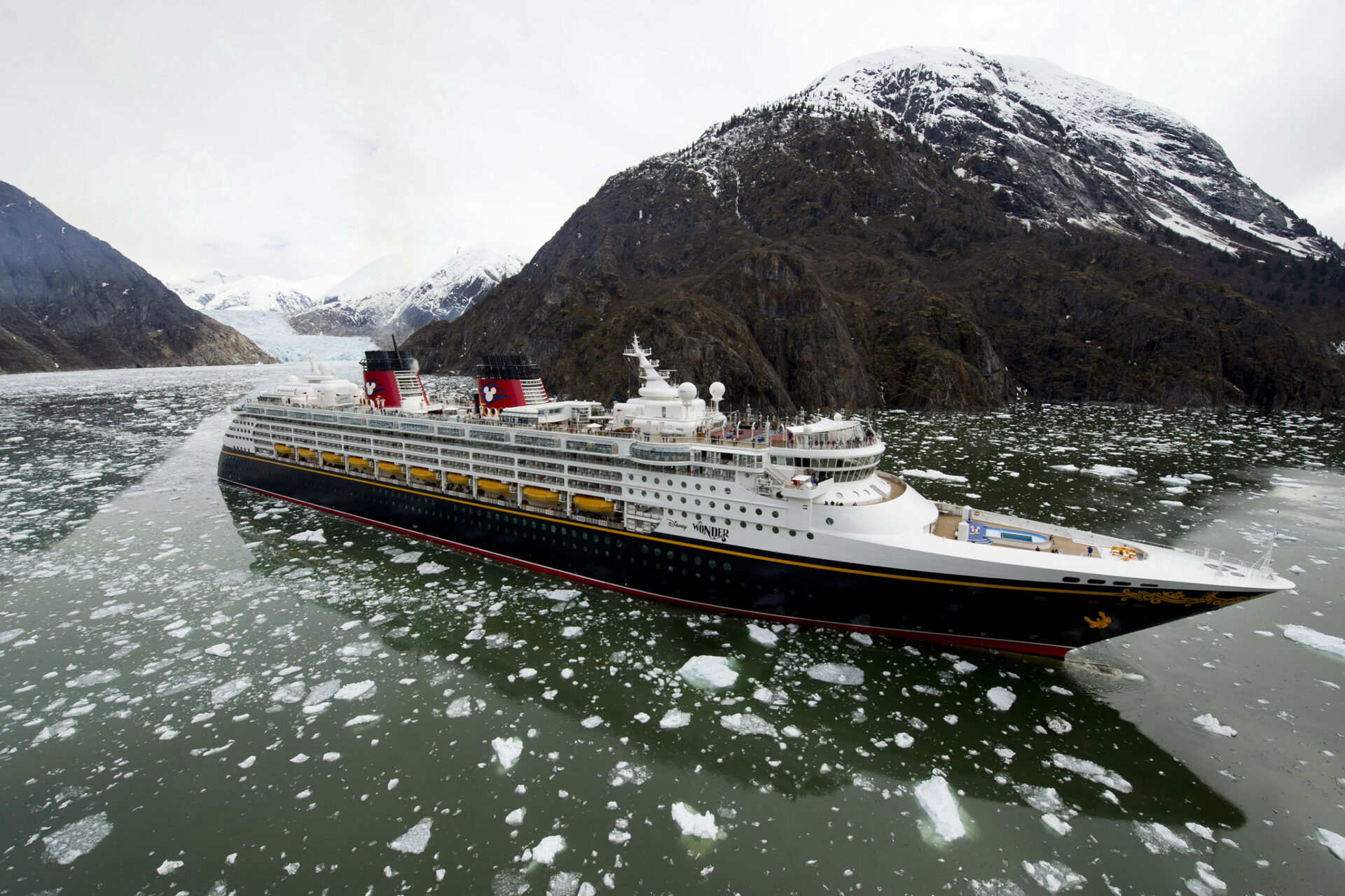 O Alaska é um dos roteiros da Disney Cruise Line