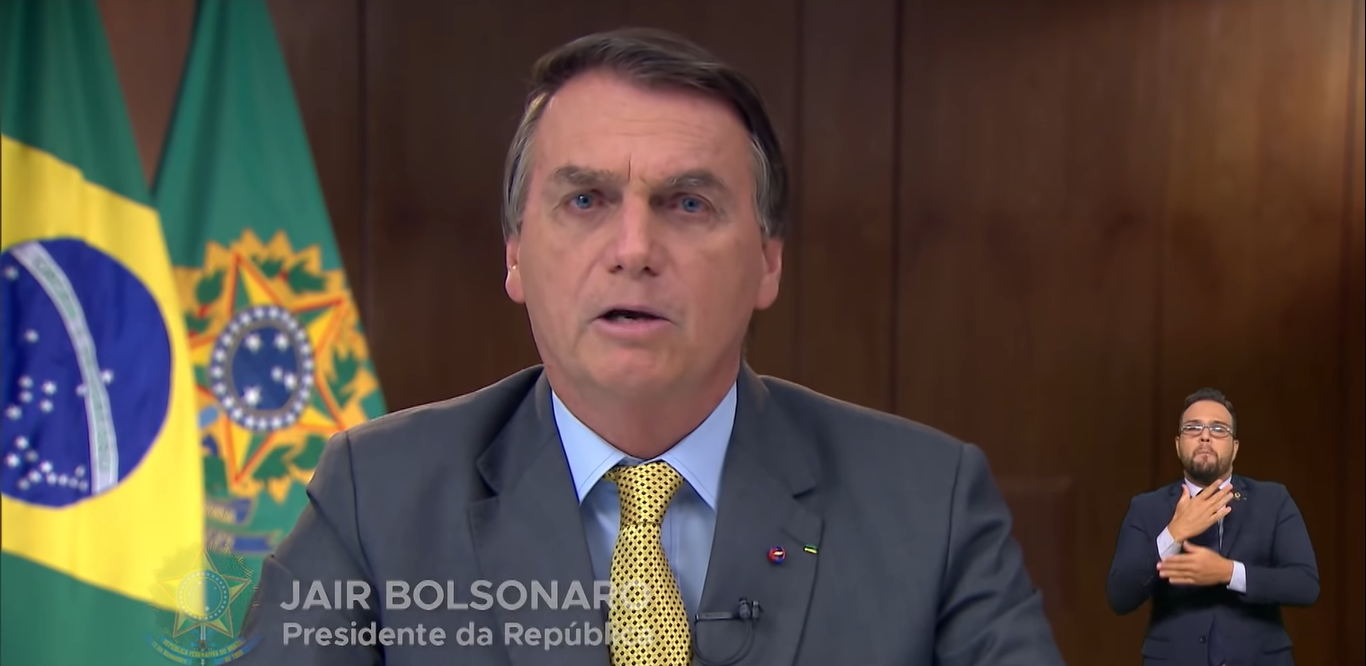 Famosos se manifestam sobre pronunciamento de Bolsonaro