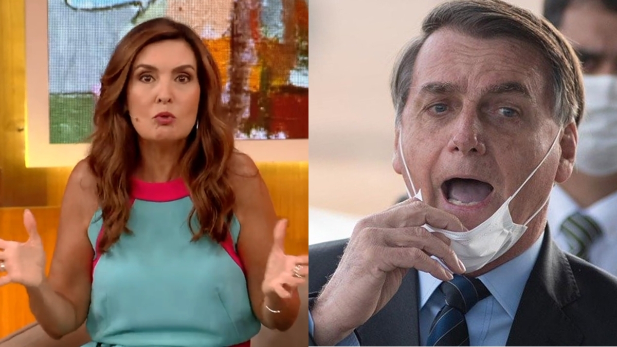 Fátima Bernardes alfineta Bolsonaro na Globo: ‘Desinformação’