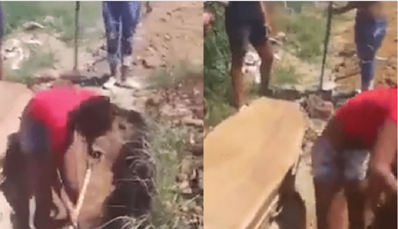 Covid-19: filhos cavam a cova da própria mãe por falta de coveiros no RJ
