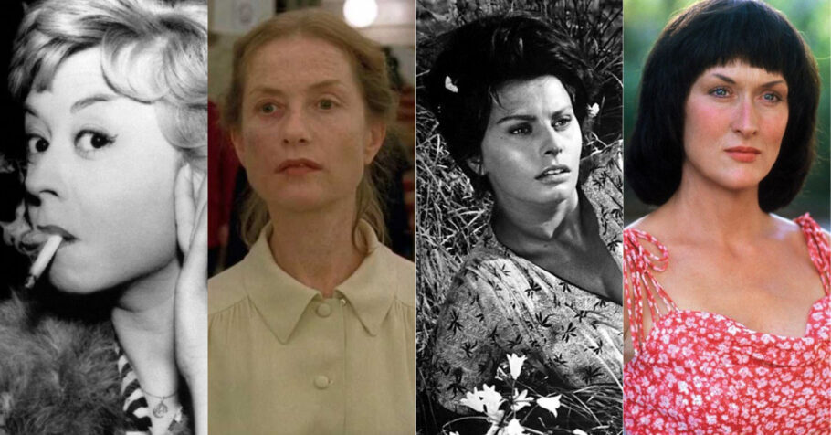 Mostra “Atrizes Premiadas em Cannes” exibe clássicos com Giulietta Masina, Isabelle Hupert, Sophia Loren e Meryl Streep