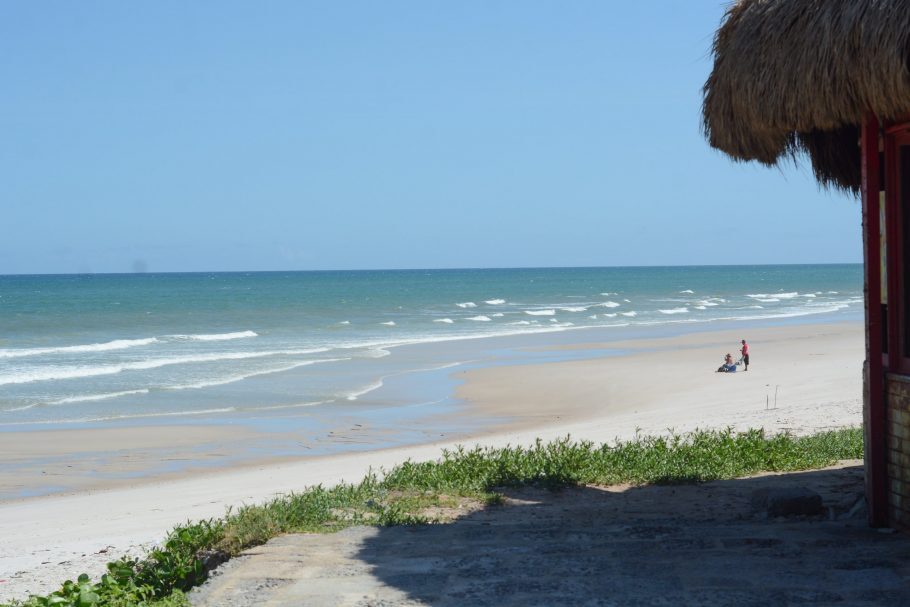 Praia do Ponta da Barra, em São Miguel da Barra (AL)