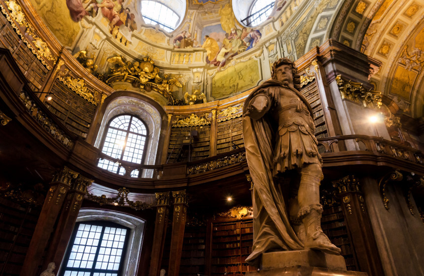 Biblioteca Nacional da Áustria, uma autêntica joia de Viena