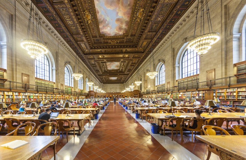 A cidade de Nova York oferece aos seus visitantes e cidadãos uma das bibliotecas mais bonitas do mundo