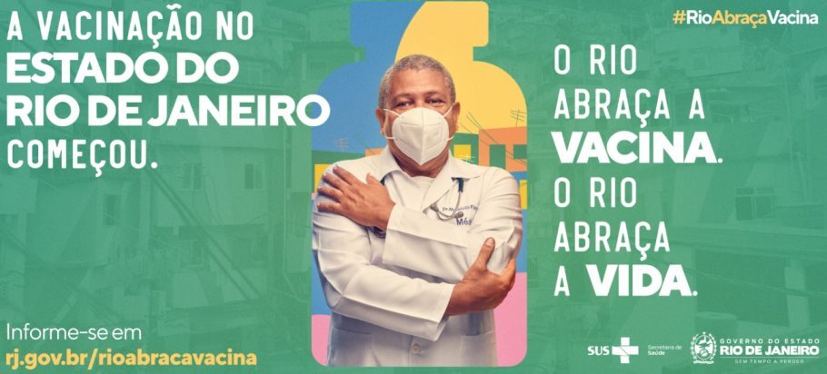Erro grosseiro faz campanha de vacinação do Rio virar piada
