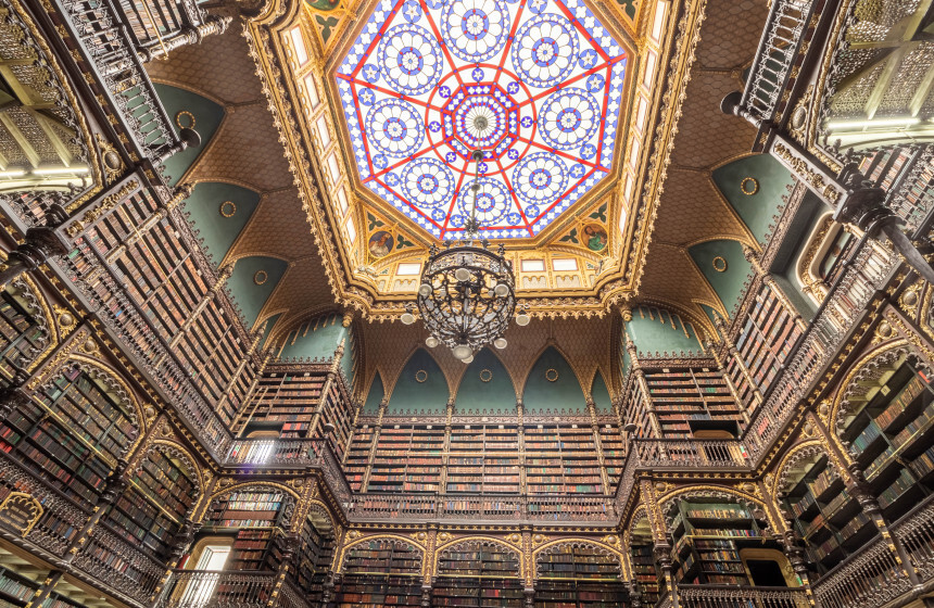 Real Gabinete Português de Leitura, uma das bibliotecas mais bonitas do mundo