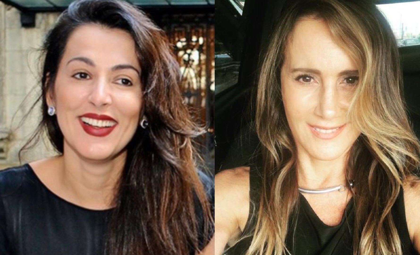 A jornalista Patrícia Alves e a empresária Denise Fasano são conhecidas pelo engajamento social