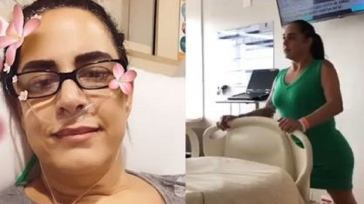 Covid-19: Silvia Abravanel mostra rotina no hospital para fortalecer pulmões