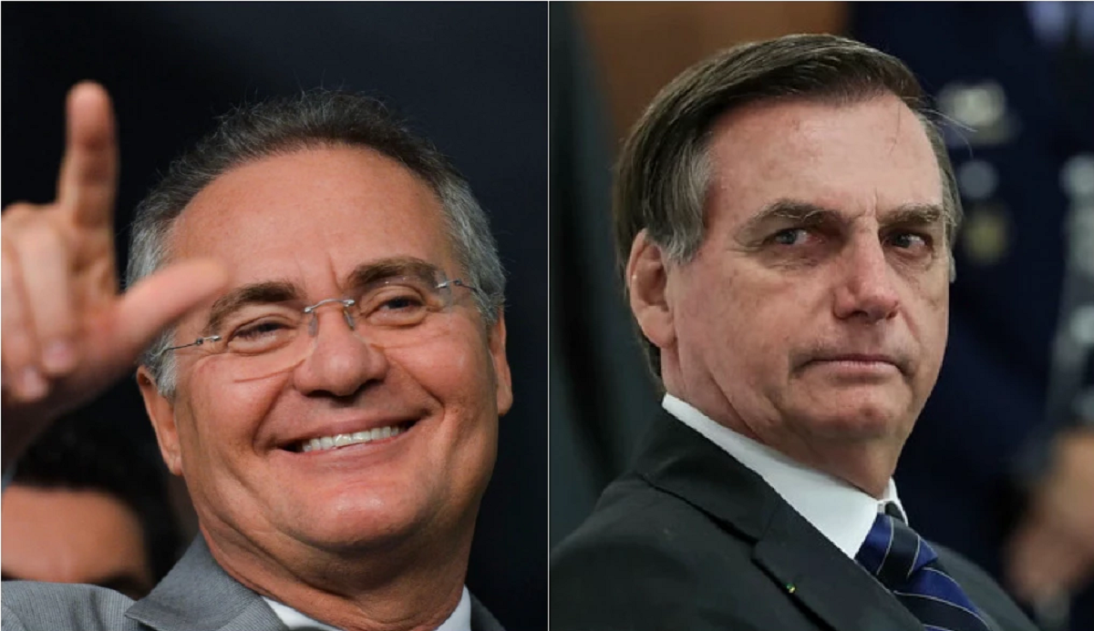 Bolsonaro debocha da CPI da Covid: ‘Renan tem moral para prender alguém?’