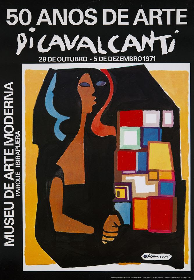 cartaz da exposição do Di Cavalcanti
