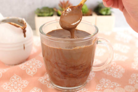 Chocolate quente cremoso