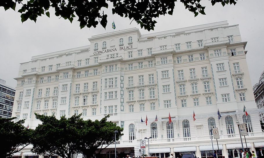 Fachada do Hotel Copacabana Palace, onde aconteceu a festa na noite da última sexta-feira