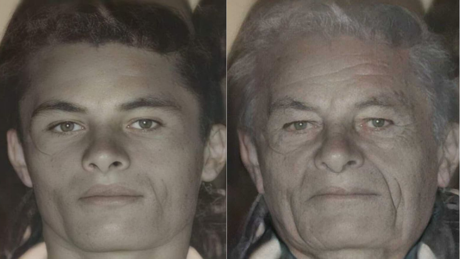 Homem reencontra pai após 30 anos ao usar aplicativo que envelhece foto