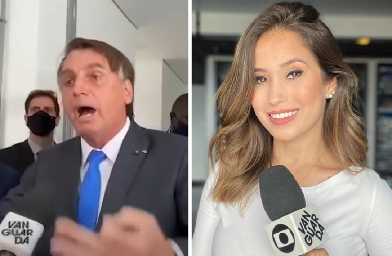 Globo se pronuncia e repudia ataque de Bolsonaro a repórter da emissora