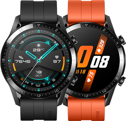 Huawei Watch GT 2 – R$ 693,84 (modelo preto da versão global)