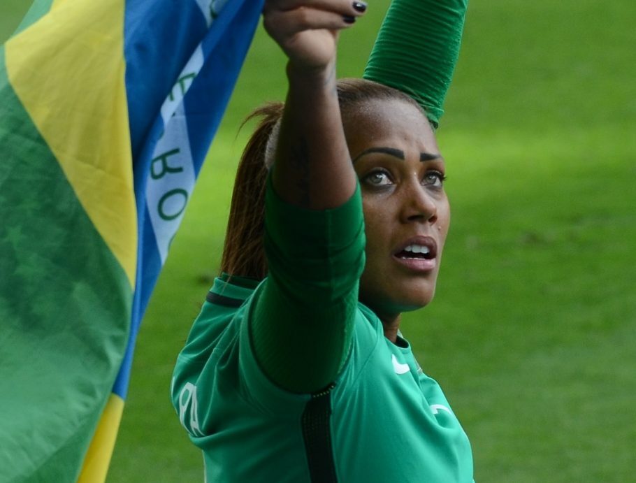 Bárbara, goleira da Seleção Brasileira, medalha de bronze da Olimpíada 2016