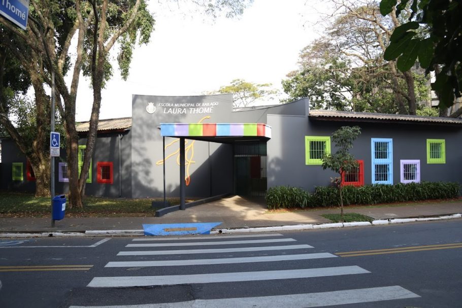 Escola de Bailado ‘Laura Thomé’ revitalizada. Foto: Regina Maria/Secult PMSCS