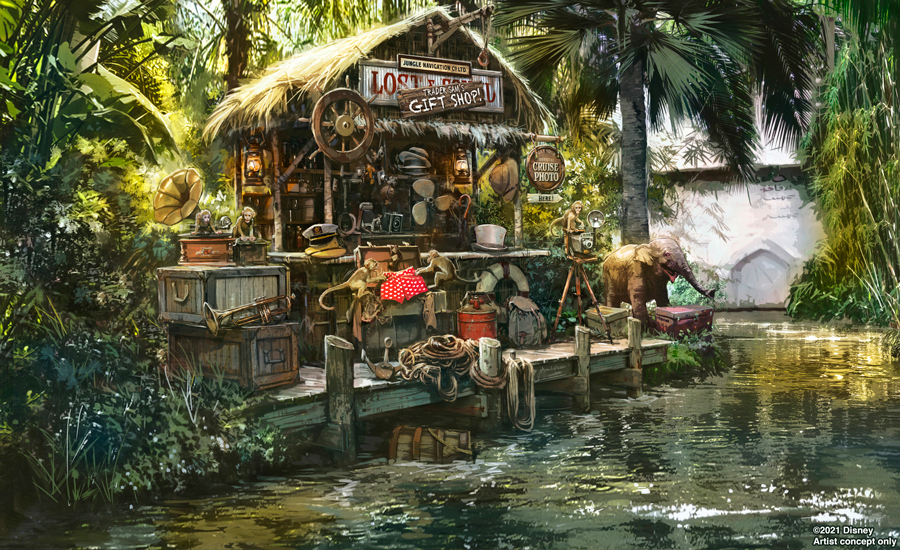Jungle Cruise é uma das atrações da Disneyland, em Anaheim