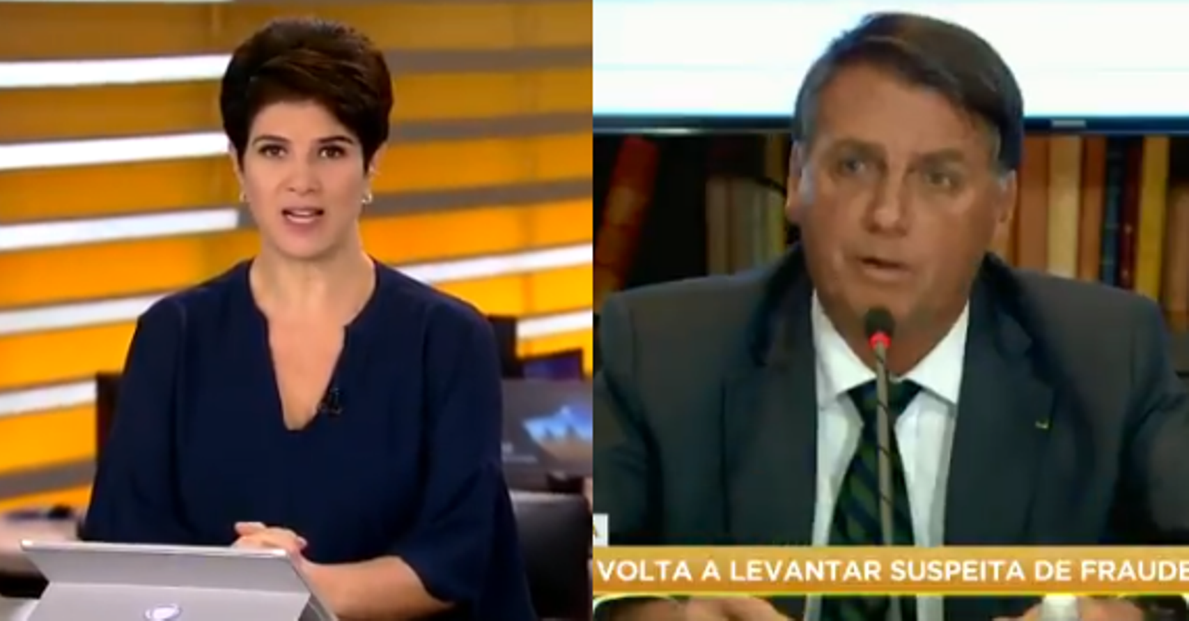 Mariana Godoy critica live de Bolsonaro sobre voto impresso: “bizarra”