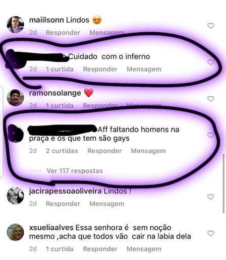 Vinicius mostra ataques homofóbicos que recebeu na web