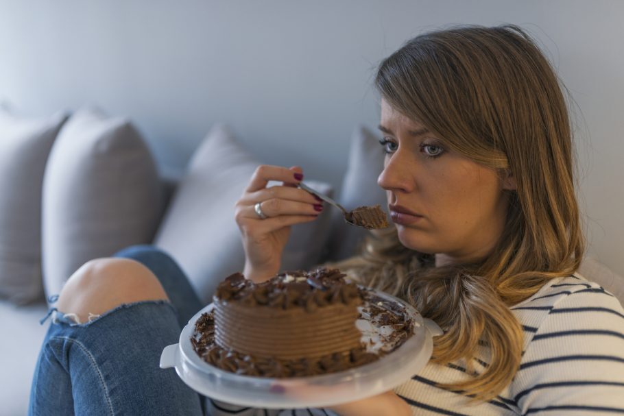  As emoções interferem podem impactar no comer em excesso ou na falta de apetite