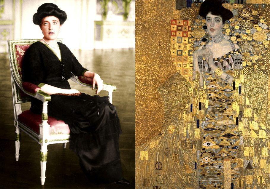 Inspiração e obra de arte de Klimt