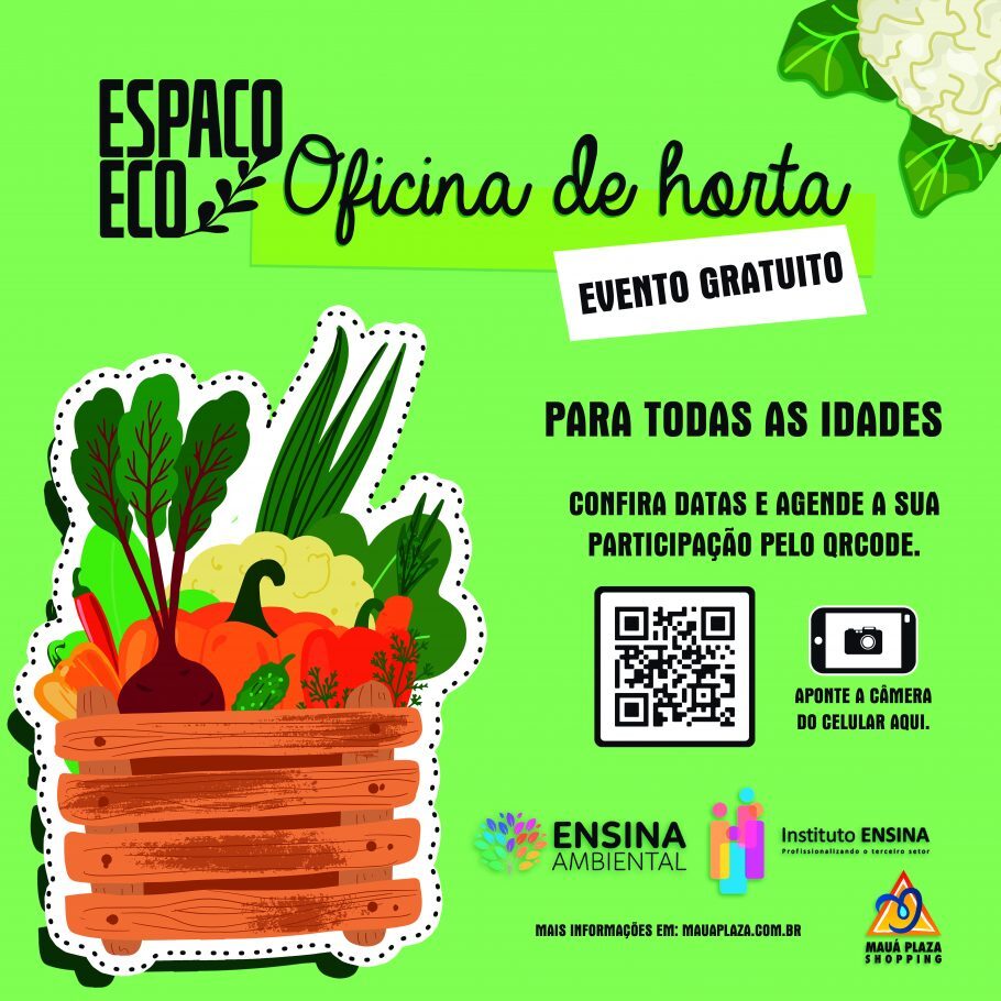 Durante os próximos três finais de semana, participante aprenderão a cultivar hortas 100% orgânicas. Foto: Divulgação.