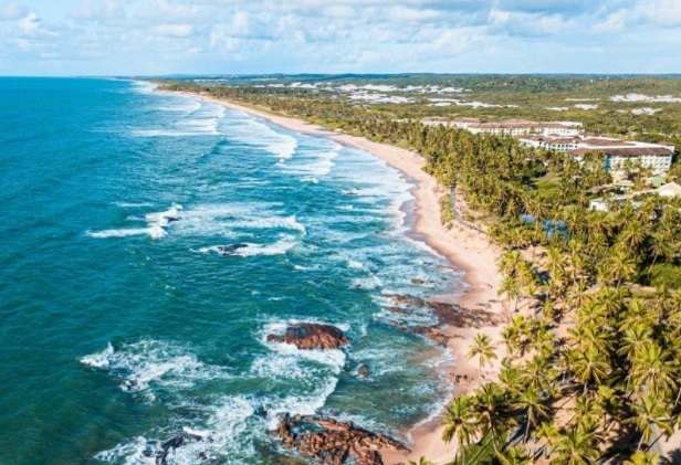 Cenário paradisíaco, Costa do Sauípe é um dos destinos mais procurados do Nordeste – Divulgação