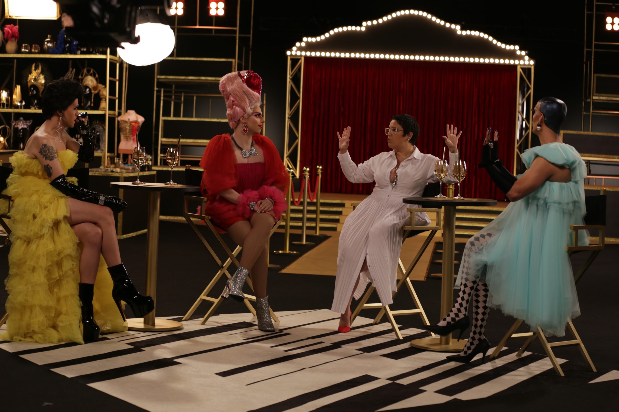 No spin-off de “Drag Me as a Queen”, as apresentadoras Penelopy Jean, Ikaro Kadoshi e Rita Von Hunty irão libertar as queens de celebridades como a cantora Maria Rita