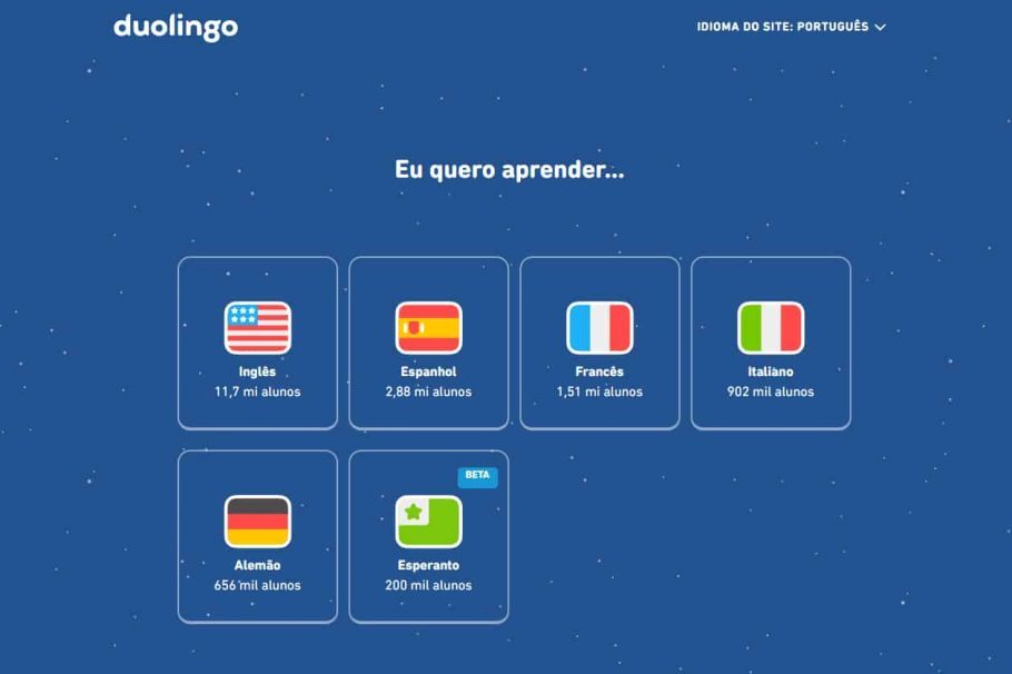 Como aprender idiomas de graça com o Duolingo