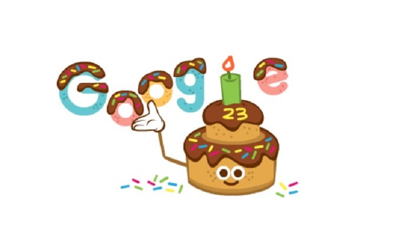 Google completa 23 anos.