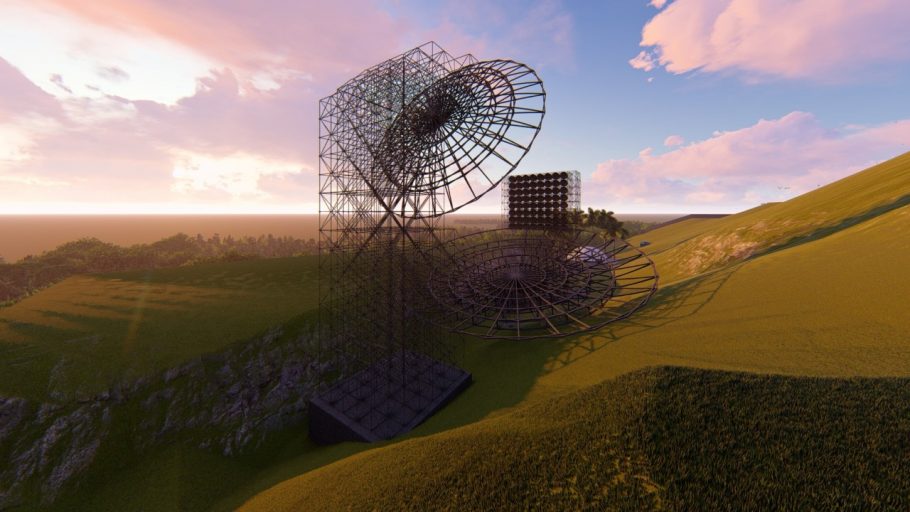 Radiotelescópio BINGO está sendo construído na cidade de Aguiar, na Paraíba