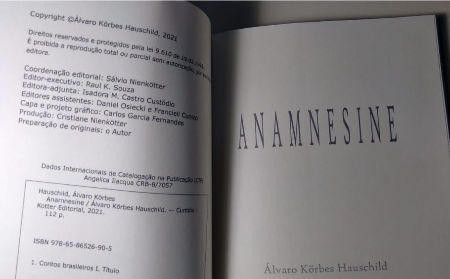 “Anamnesine” foi lançado em 2021; autor é acusado de racismo