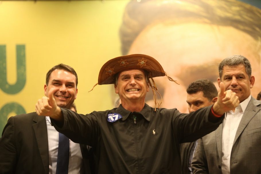 Bolsonaro quando estava em campanha pela presidência do País