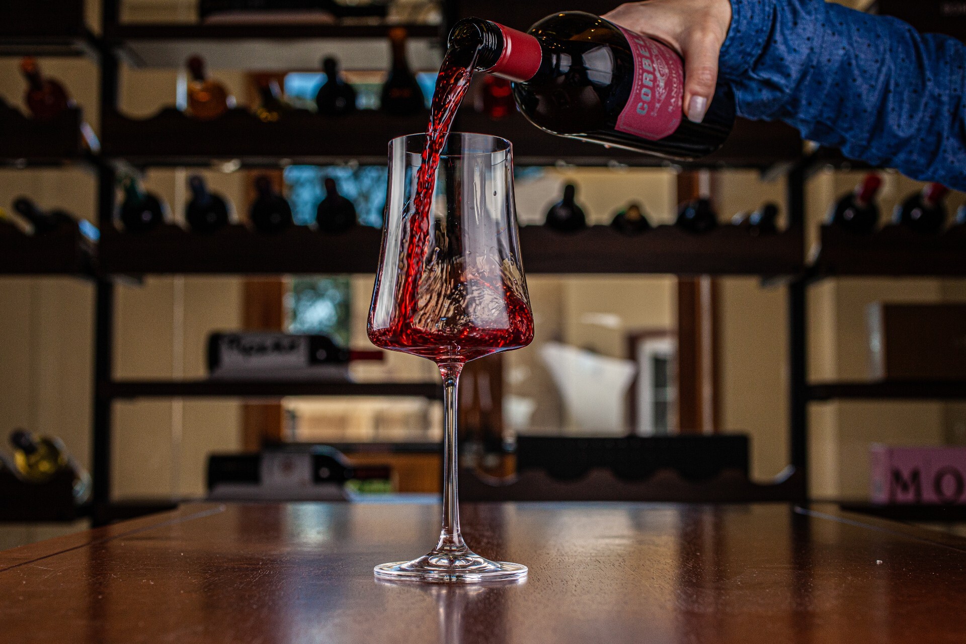 Os vinhos também têm papel de destaque na gastronomia do Buona Vitta