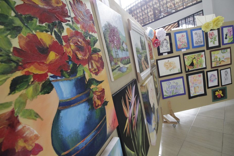 Exposição contará com obras dos alunos do Núcleo de Artes Plásticas da EMARP. Foto: Divulgação.