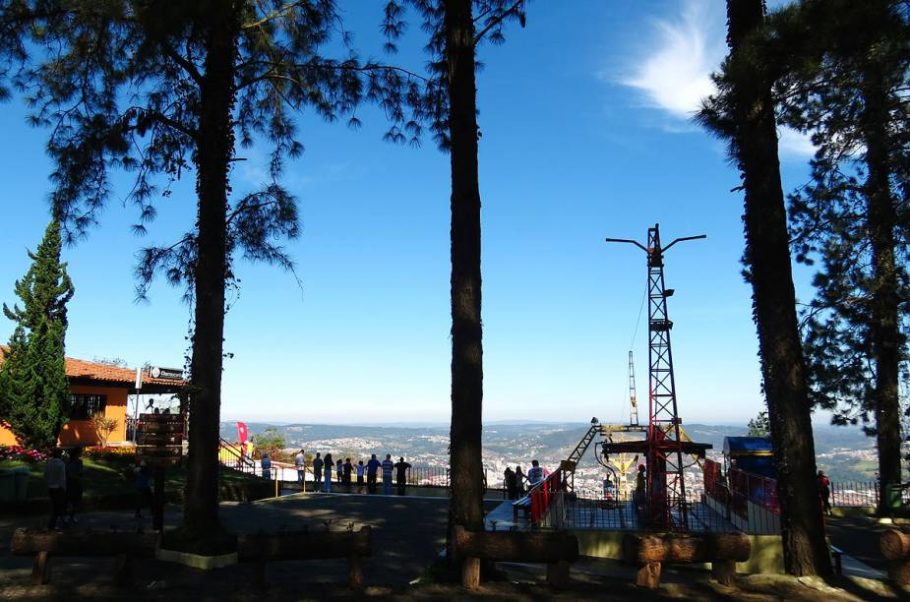 Vista do Ski Mountain Park, em São Roque