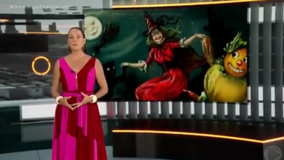 Carolina Ferraz vira assunto após reportagem com críticas com Halloween
