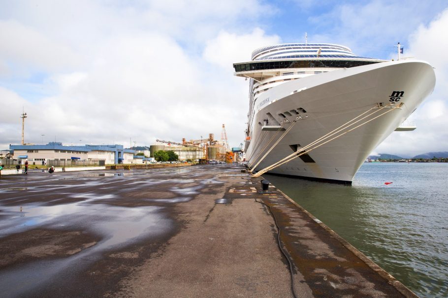  O MSC Preziosa é um dos navios que fará a temporada 2022/2023 de cruzeiros no Brasil