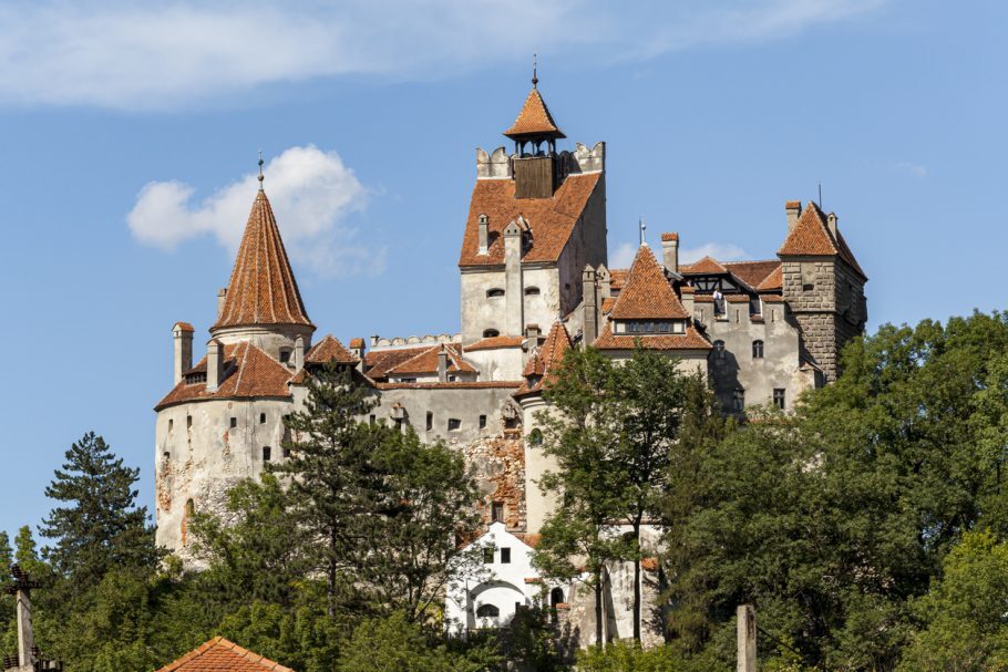 Castelo de Bran, na região da Transilvânia, na Romênia