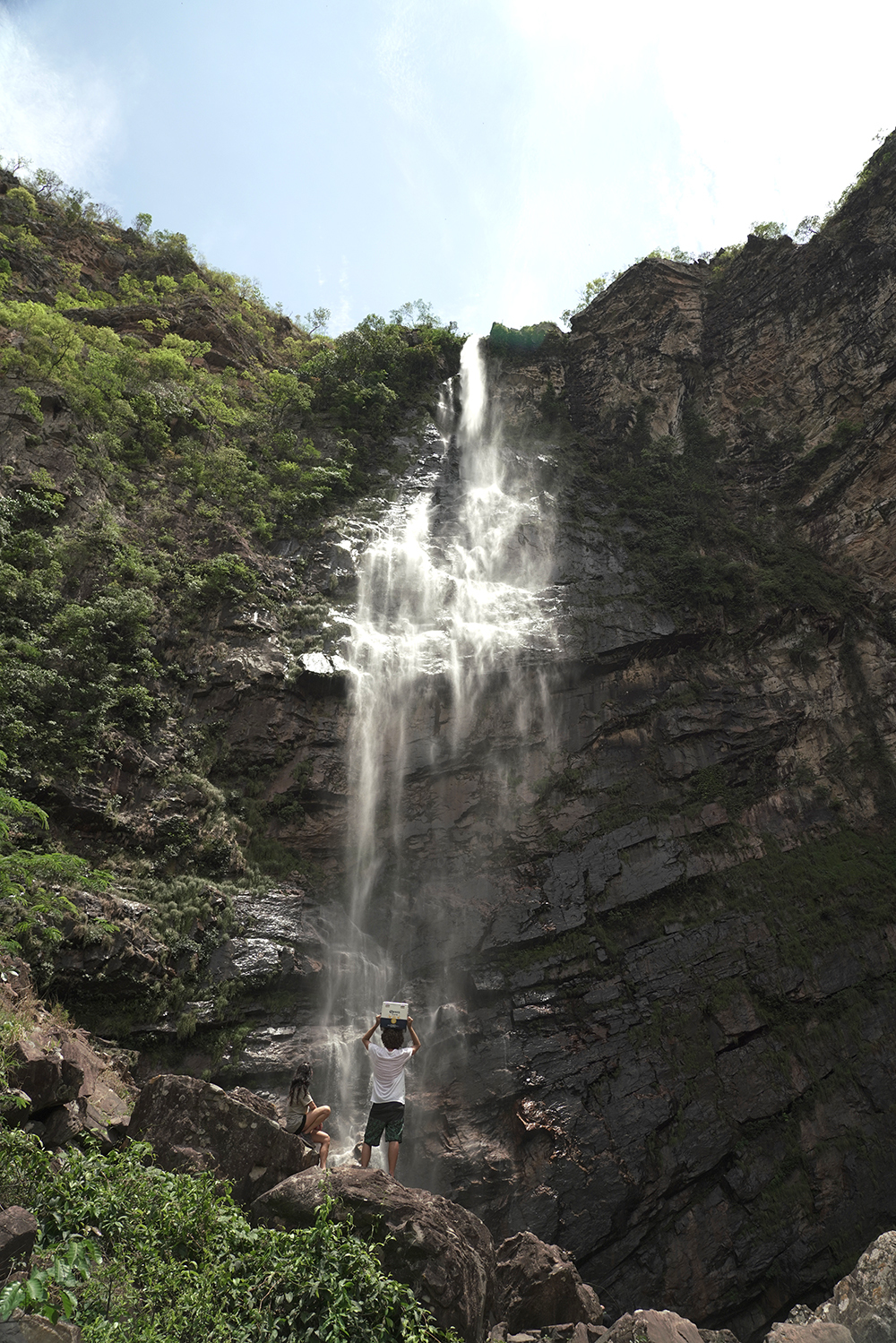 A cachoeira do Label: é a maior do estado de Goiás
