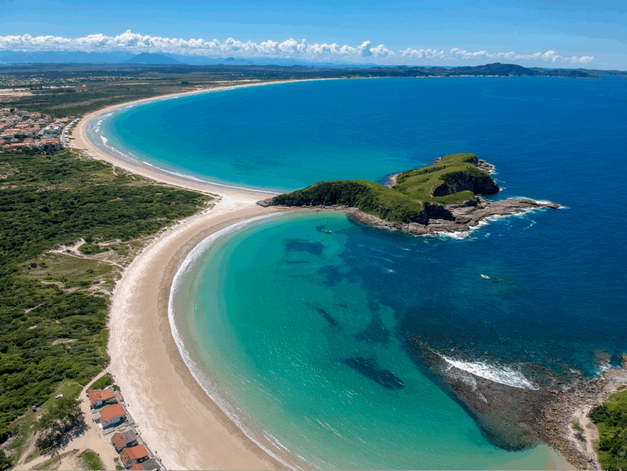 Praia do Peró, em Cabo Frio,