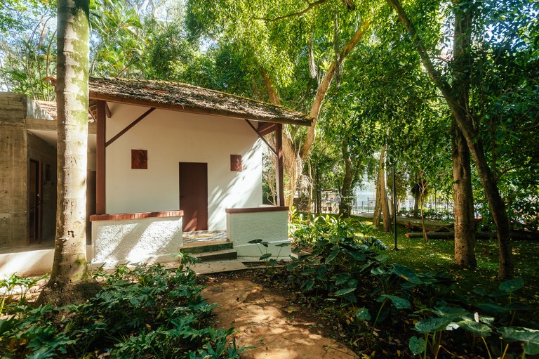 A Casa das Araras é um espaço restaurado para pequenos eventos e exposições