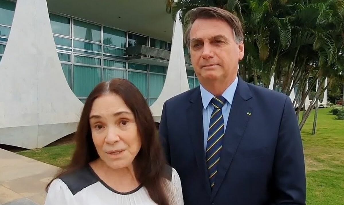 Regina Duarte posta foto fake de Jesus com Bolsonaro: 'Pra mim é vero'