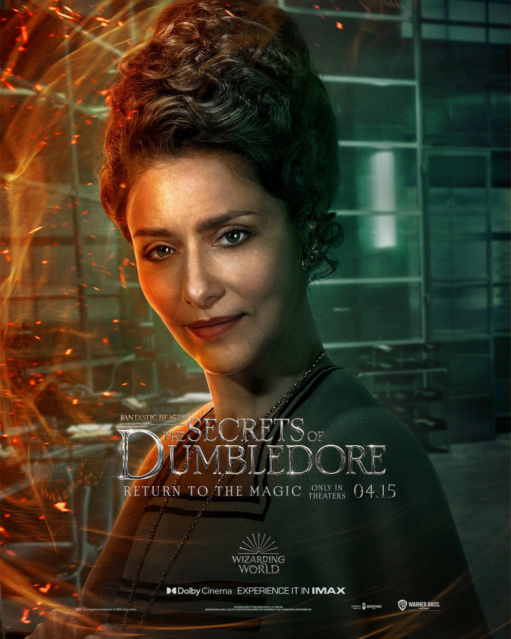  Maria Fernanda Cândido aparece em pôster de ‘Animais Fantásticos: Os segredos de Dumbledore